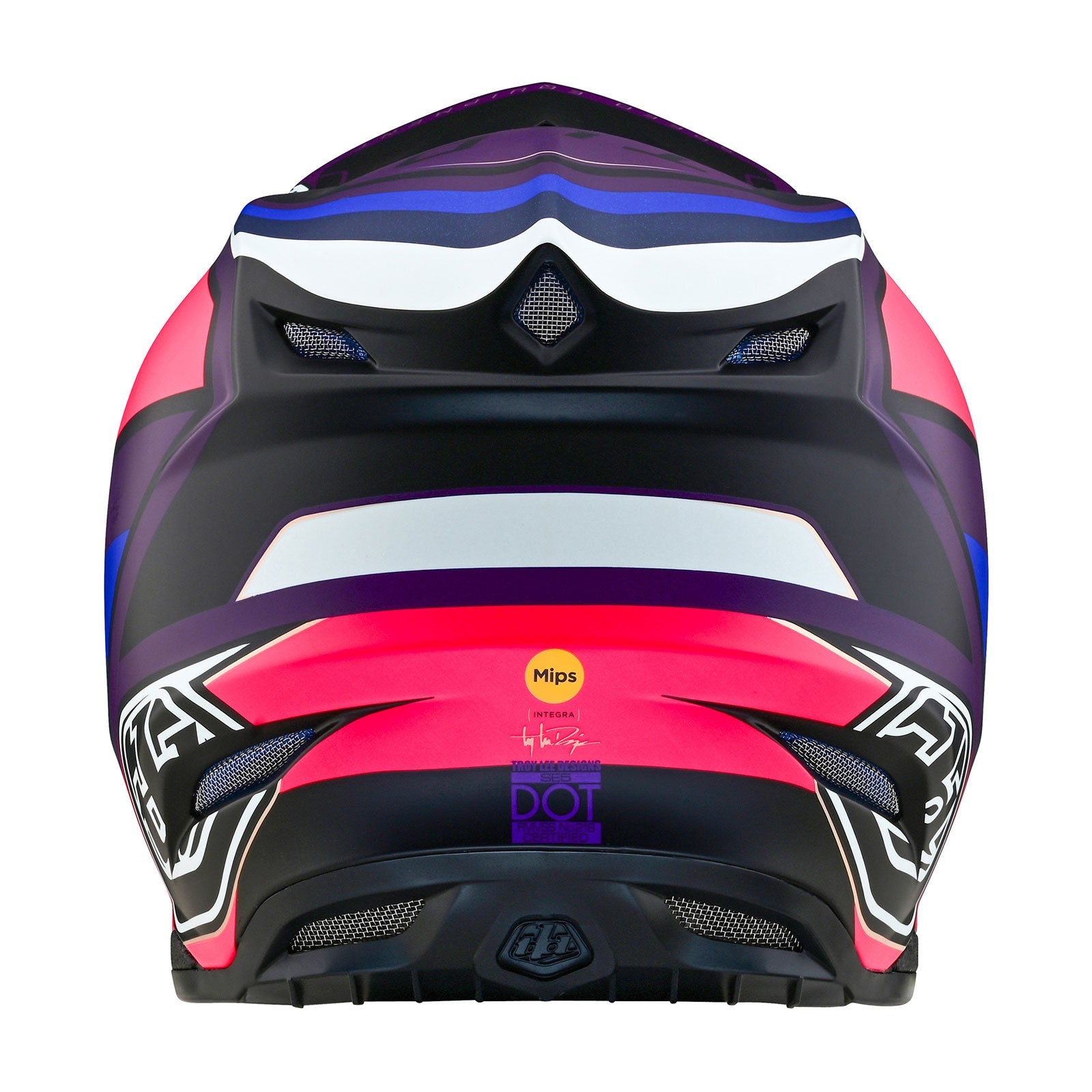 Casco Troy Lee Designs Se5 Composite Reverb Black / Purple